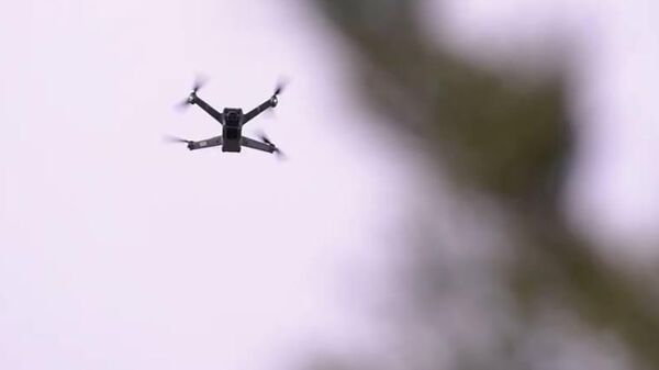 Аспандағы дрон - Sputnik Қазақстан