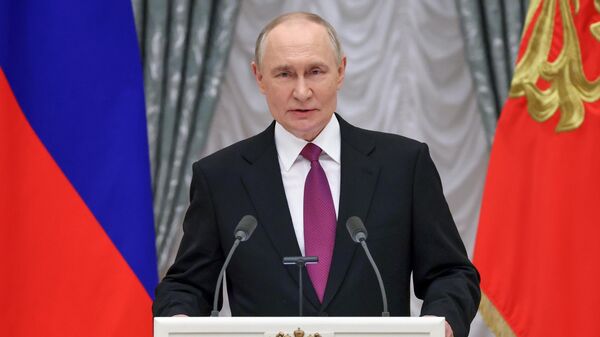 Президент России Владимир Путин - Sputnik Казахстан