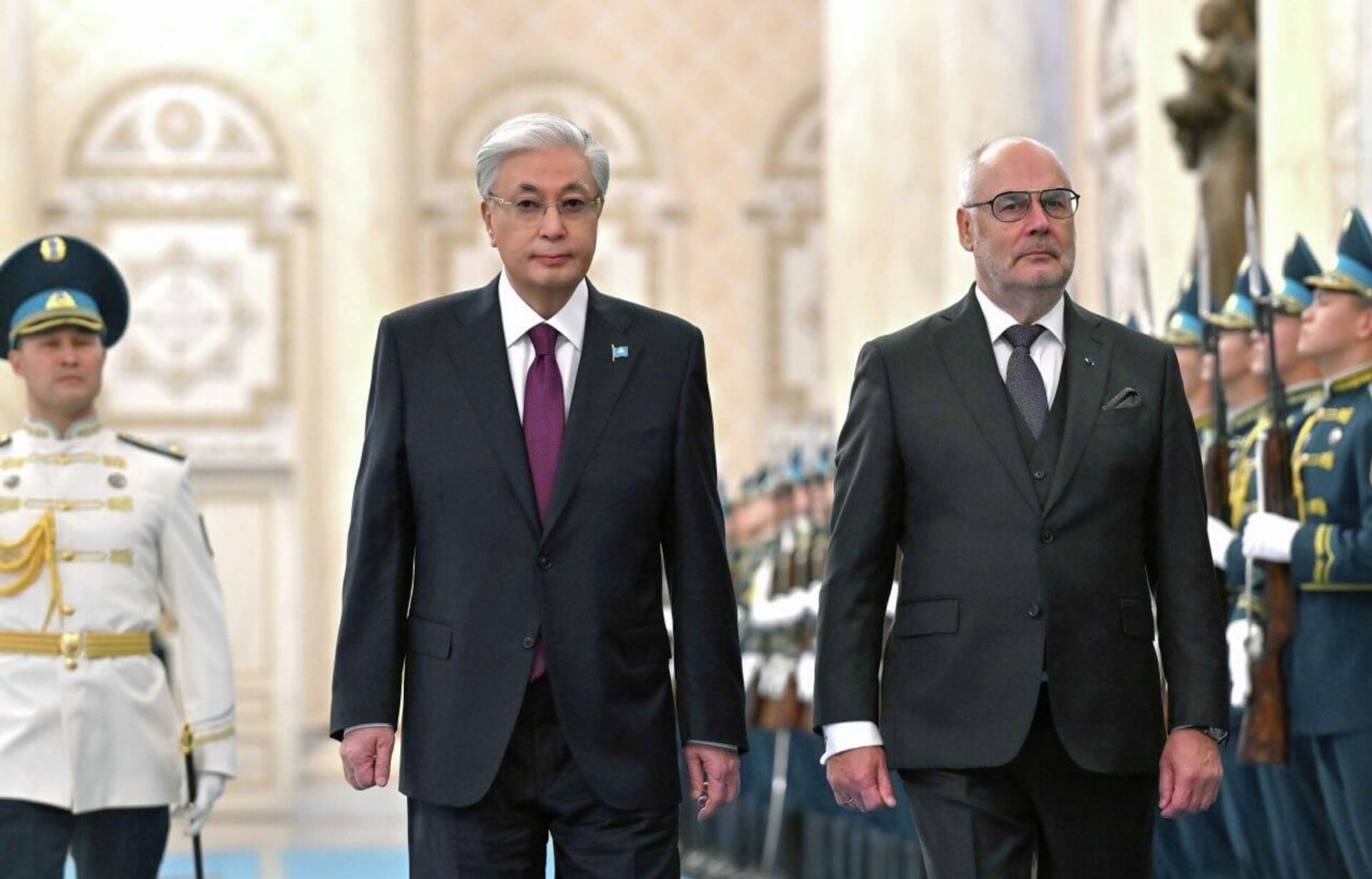 Бүгін Қазақстанға Эстония президенті Алар Карис мемлекеттік сапармен келді - Sputnik Казахстан, 1920, 04.01.2026