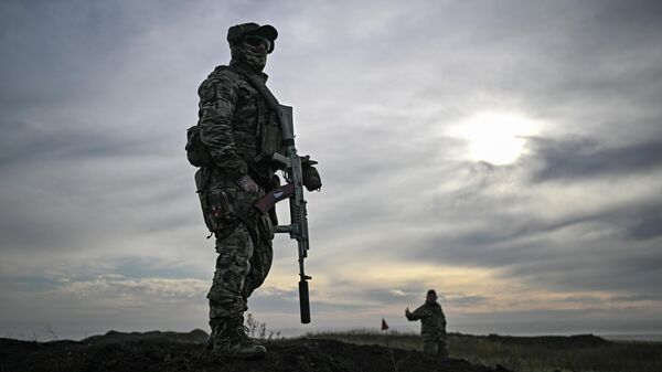 1-я разведывательно-штурмовая бригада Волки Южной группировки войск - Sputnik Казахстан