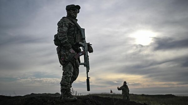 1-я разведывательно-штурмовая бригада Волки Южной группировки войск - Sputnik Казахстан