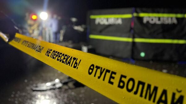 Не пересекать! Полицейская лента - Sputnik Казахстан