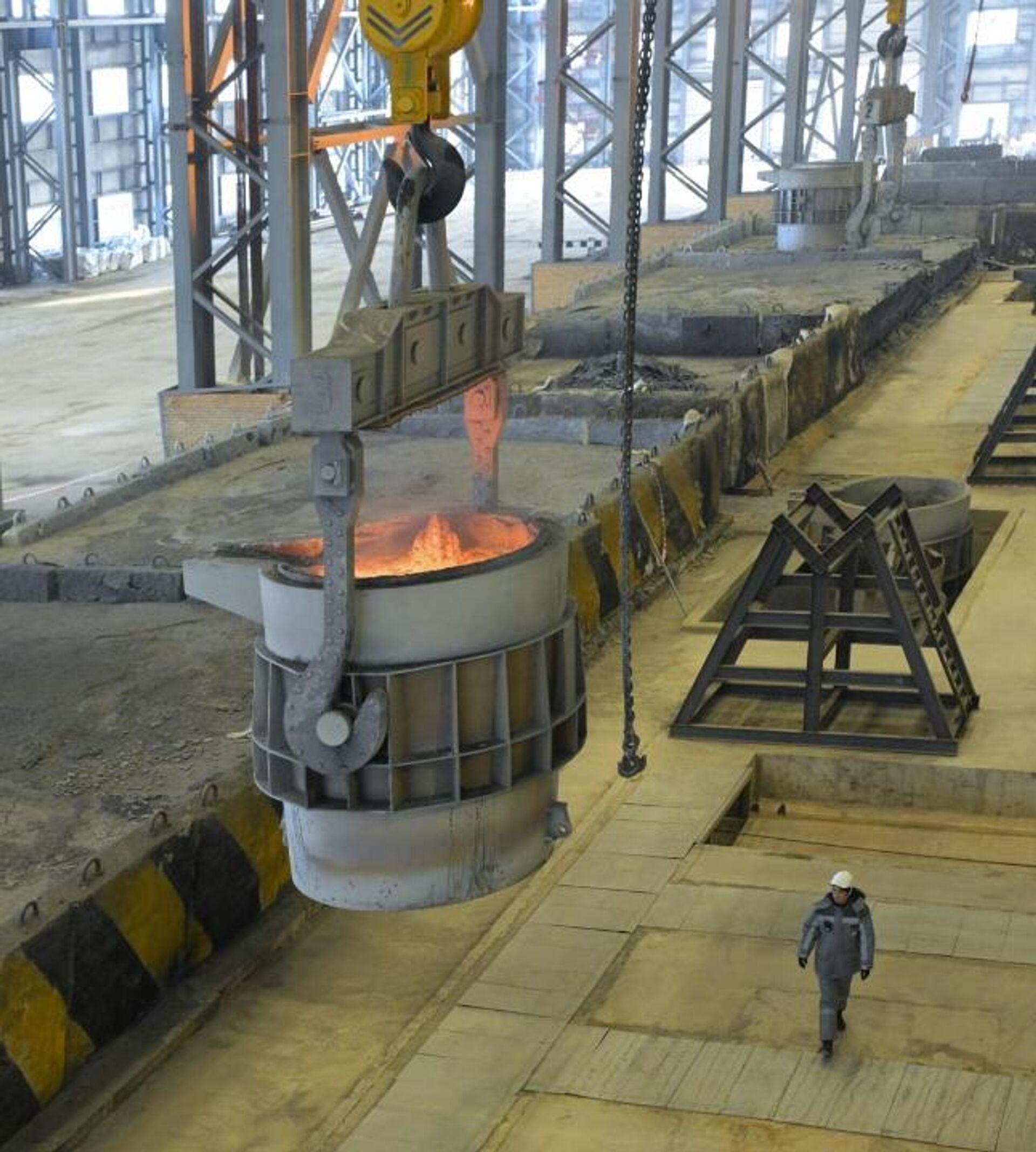 Завод EkibastuzFerroAlloys - Sputnik Казахстан, 1920, 20.11.2025