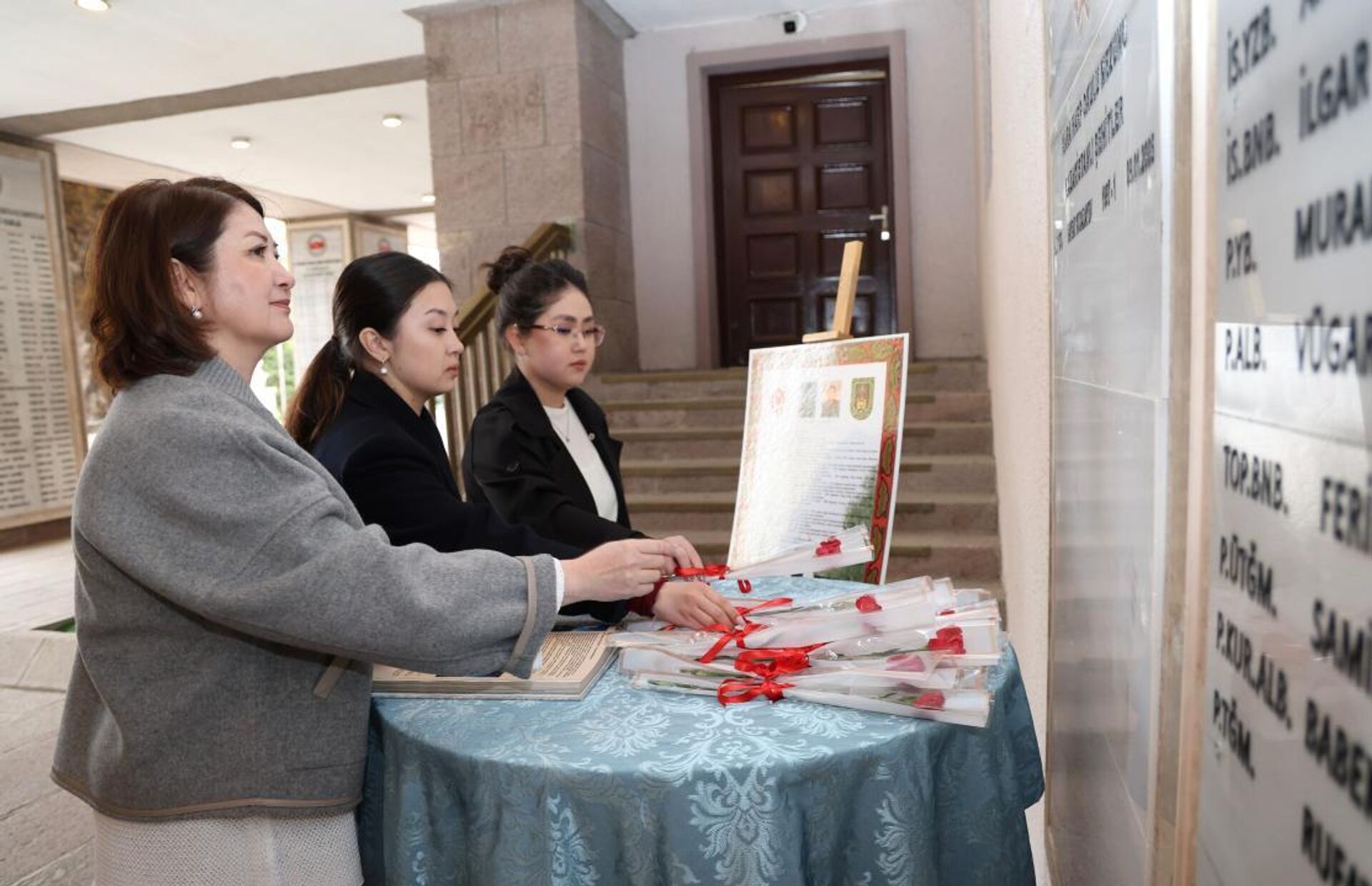 В военном вузе Турции открыли мемориальную доску казахстанскому офицеру - Sputnik Қазақстан, 1920, 22.11.2025