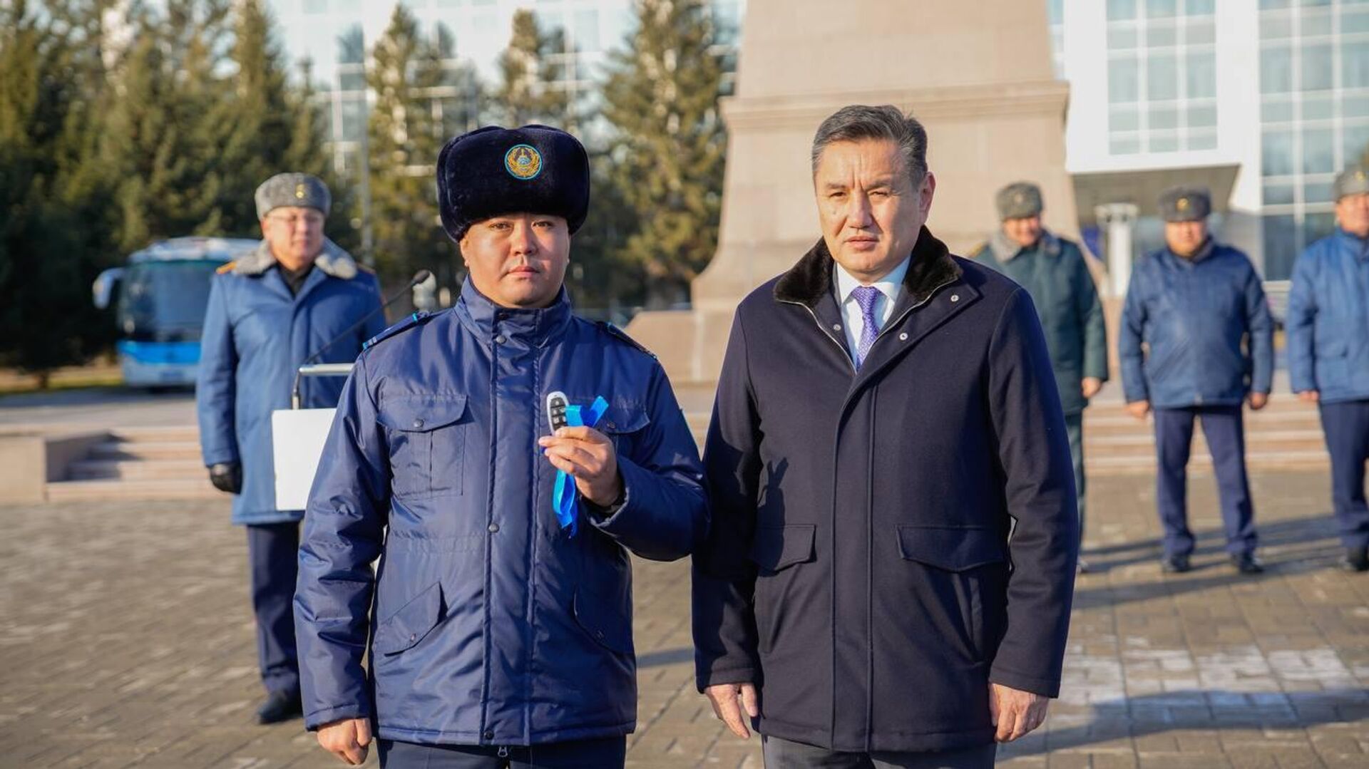 Новые автомобили вручили полицейским Восточно-Казахстанской области - Sputnik Казахстан, 1920, 22.11.2025