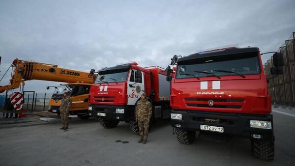 Маңғыстауда бір күнде үш жаңа өрт сөндіру орталығы ашылды - Sputnik Қазақстан