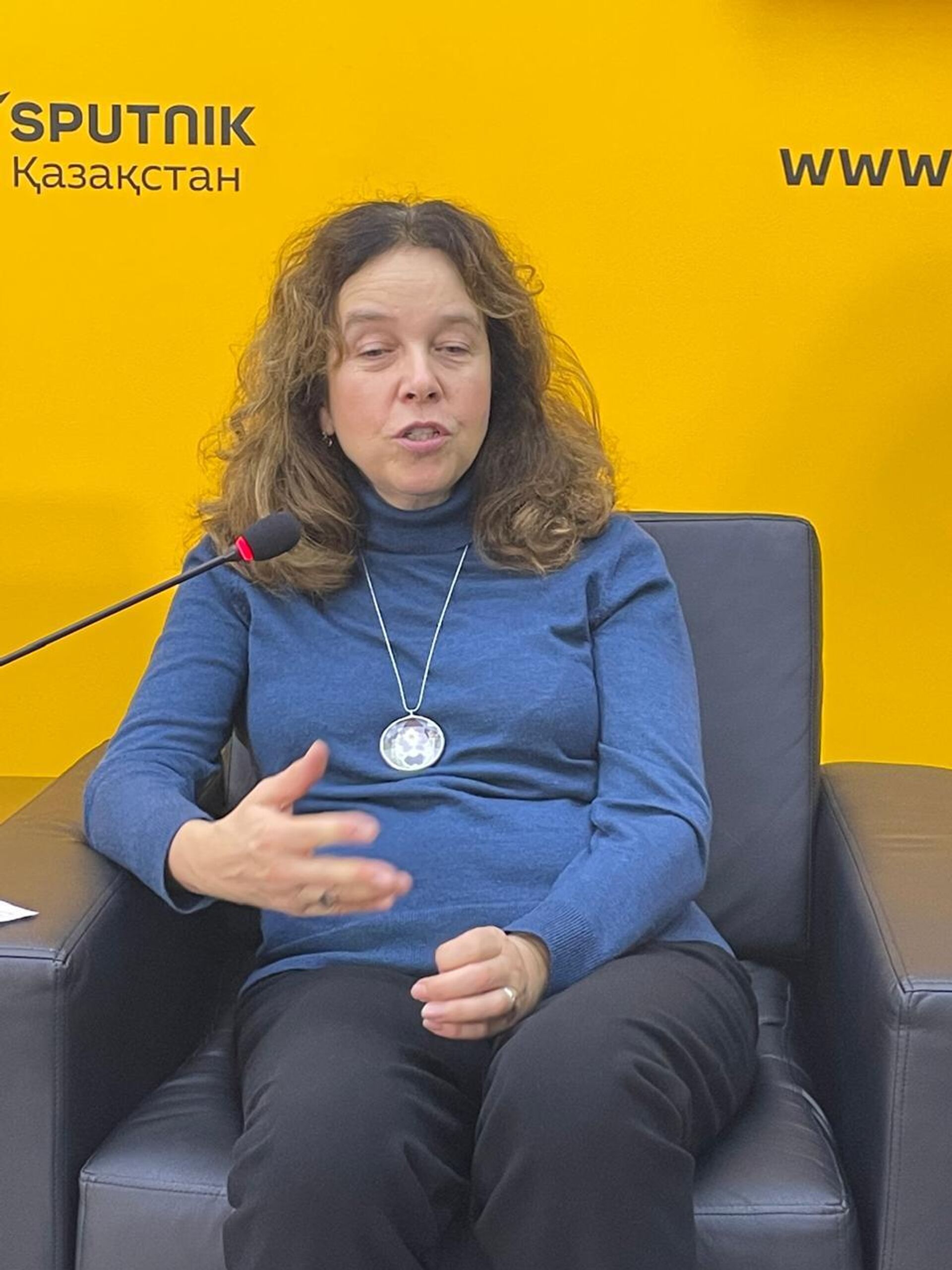 Елена Тополева-Солдунова - зампредседателя Совета при правительстве РФ по вопросам попечительства в социальной сфере, председатель комиссии по развитию НКО общественной палаты РФ  - Sputnik Казахстан, 1920, 24.11.2025