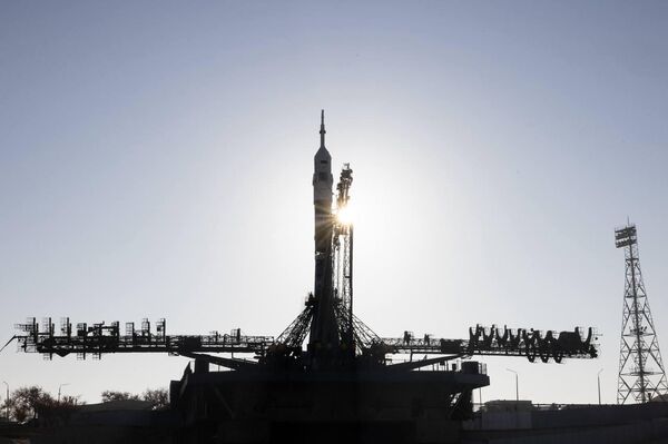 Вывоз ракеты с пилотируемым кораблем Союз МС-28 на стартовый комплекс космодрома Байконур
Вывоз ракеты с пилотируемым кораблем Союз МС-28 на стартовый комплекс космодрома Байконур
- Sputnik Казахстан
