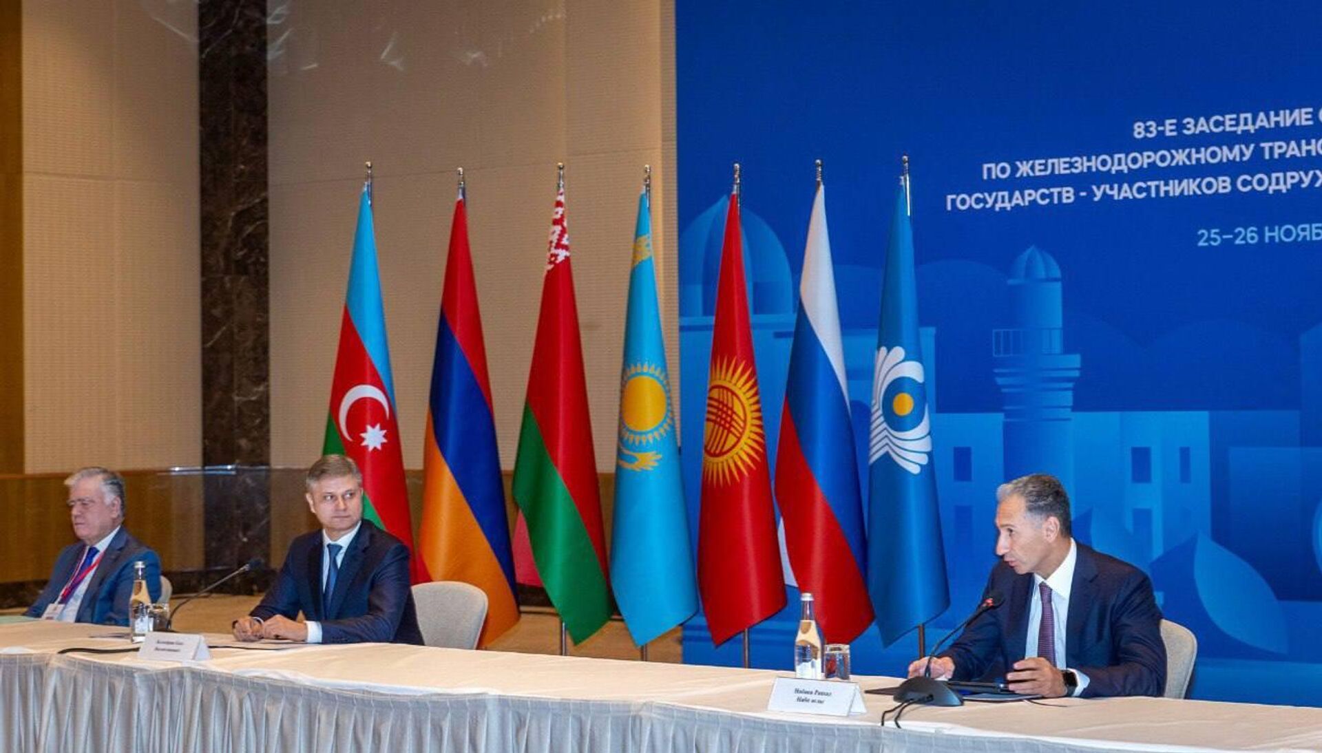 Совет по железнодорожному транспорту государств – участников Содружества в Баку - Sputnik Казахстан, 1920, 26.11.2025