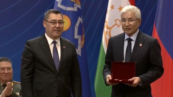 Имангали Тасмагамбетова наградили почетным знаком ОДКБ I степени - Sputnik Казахстан