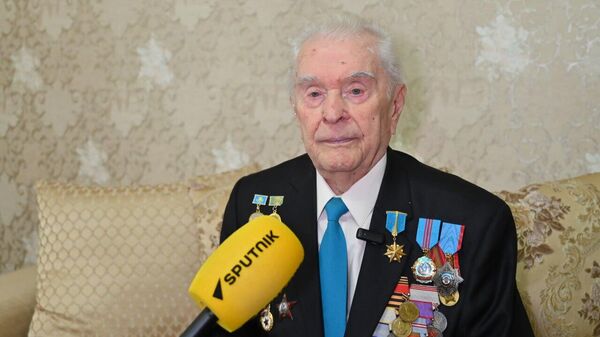 Ветеран Великой Отечественной войны из Уральска Иван Гапич - Sputnik Казахстан