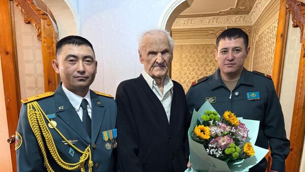 Участник Великой Отечественной войны Григорий Владимирович Нещеретнев отметил свой 104-й день рождения - Sputnik Казахстан