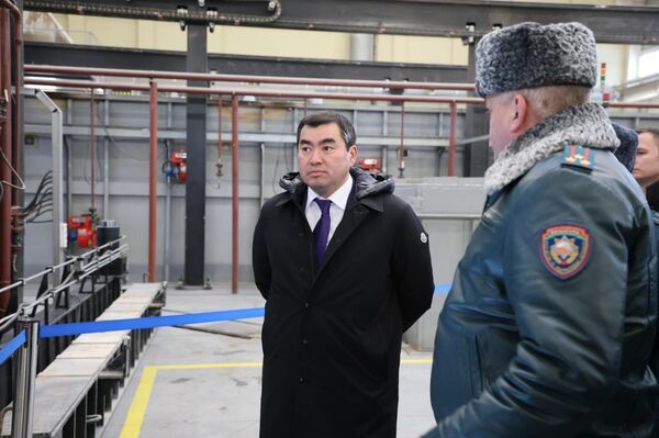 Глава МЧС Казахстана Чингис Аринов посетил ключевые подразделения МЧС Республики Беларусь - Sputnik Казахстан