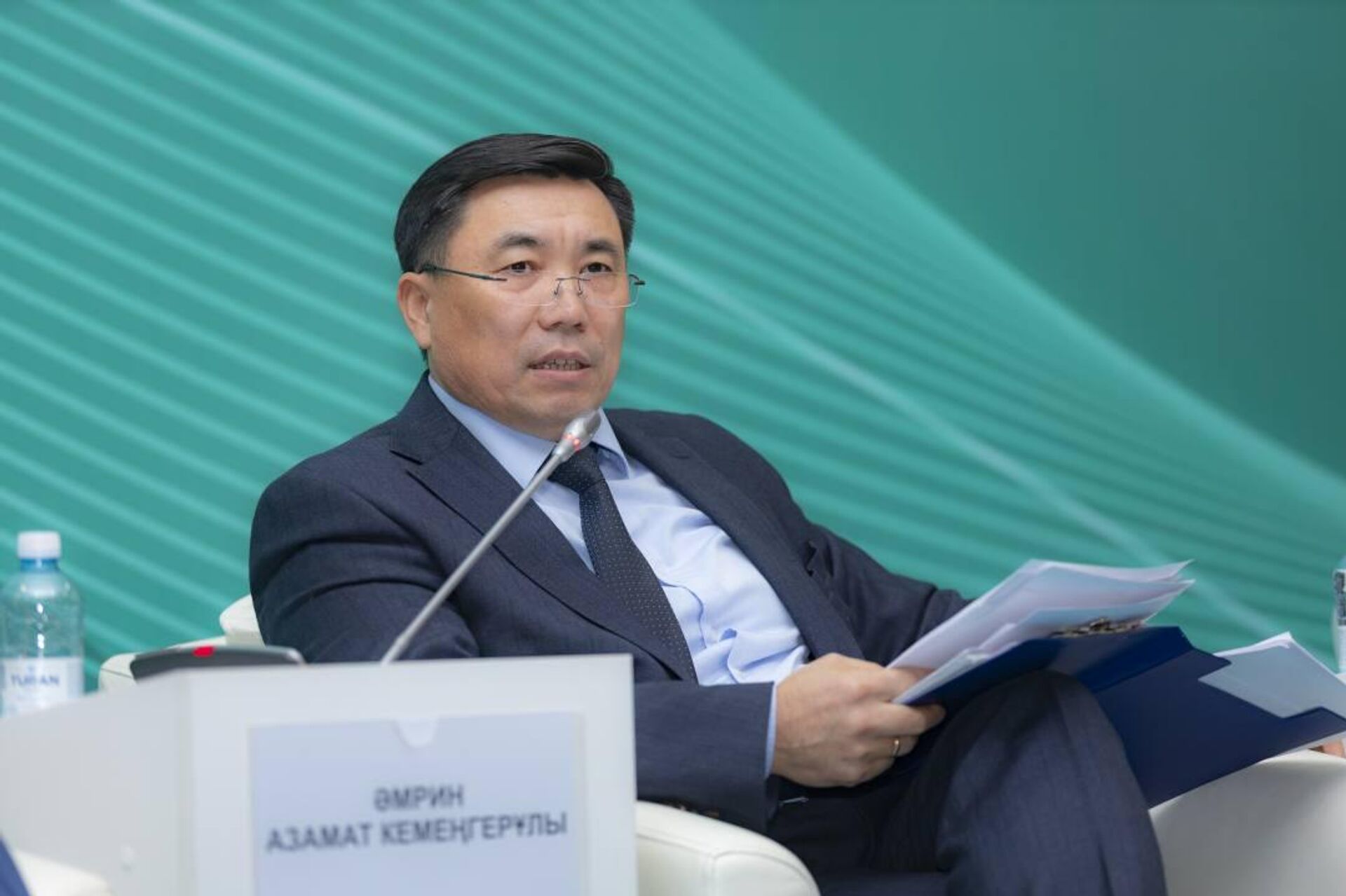 Первый вице-министр национальной экономики Казахстана Азамат Амрин
 - Sputnik Казахстан, 1920, 29.11.2025