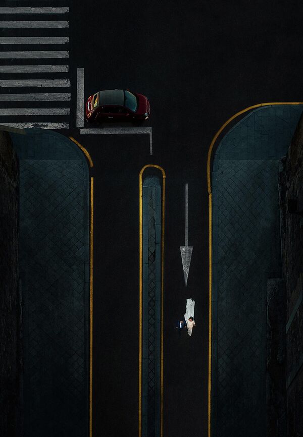 Снимок фотографа Карлоса Сантаны, попавший в финал номинации в категории "Вид сверху". Снимок фотографа Карлоса Сантаны, попавший в финал номинации в категории "Вид сверху". - Sputnik Казахстан