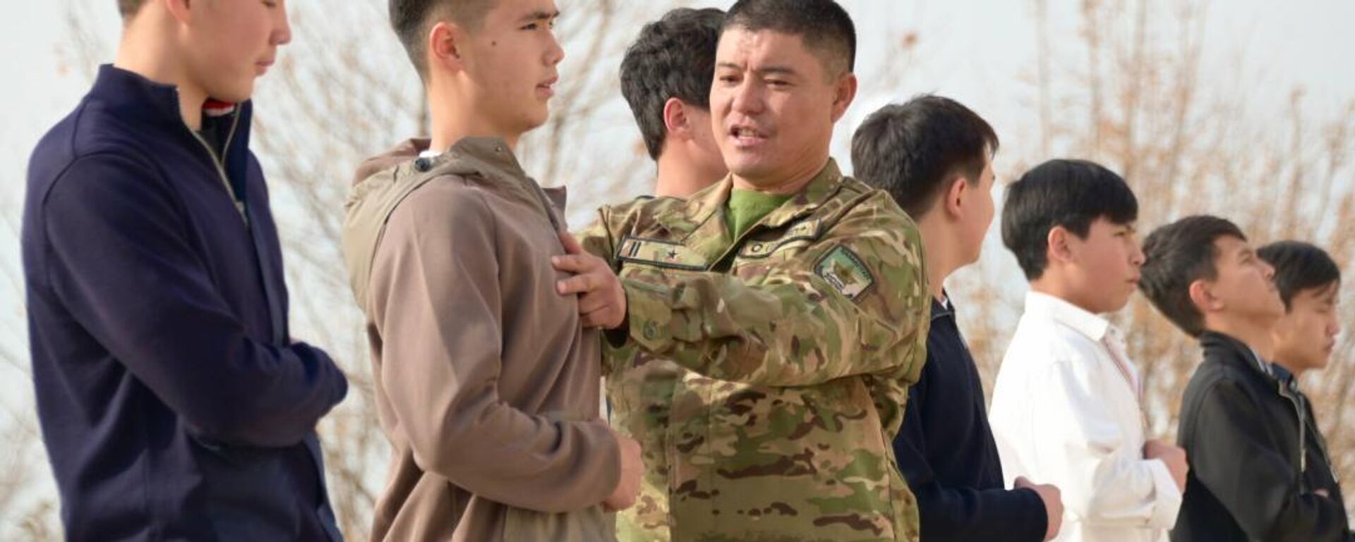 Уроки НВП в школах Казахстана - Sputnik Казахстан, 1920, 04.12.2025