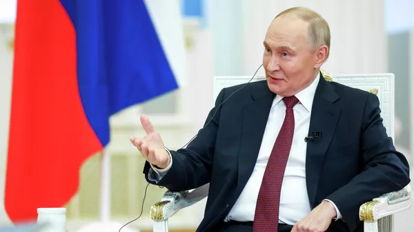Президент Владимир Путин дал интервью телеканалам Aaj Tak и India Today - Sputnik Казахстан