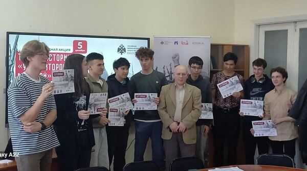 Студенты СКГУ им.М.Козыбаева приняли участие в Международной акции-тесте по истории Уроки Второй мировой - Sputnik Казахстан