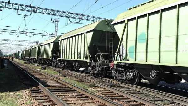 Грузовые вагоны - Sputnik Казахстан