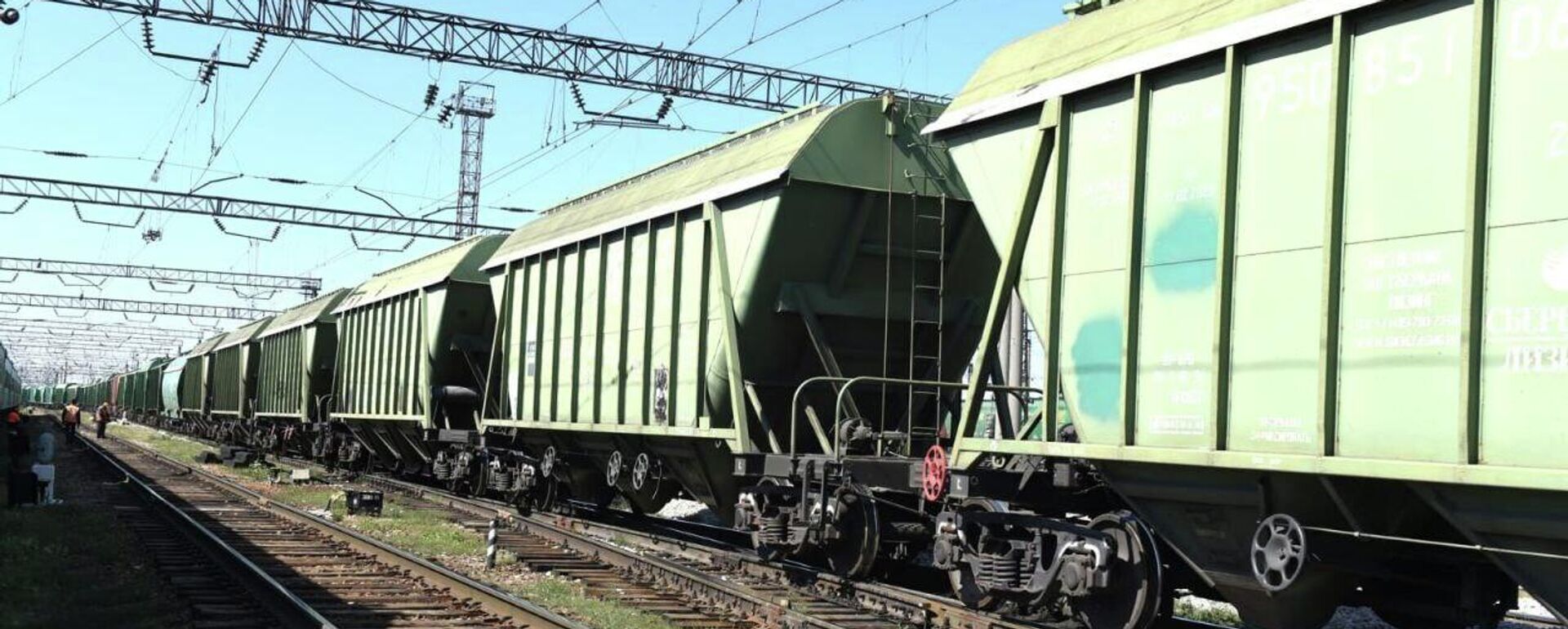 Грузовые вагоны - Sputnik Казахстан, 1920, 06.12.2025