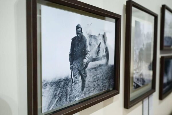 Члены парламентских делегаций осмотрели выставки, посвященные подвигу советского народа в годы Великой Отечественной войны Члены парламентских делегаций осмотрели выставки, посвященные подвигу советского народа в годы Великой Отечественной войны - Sputnik Казахстан