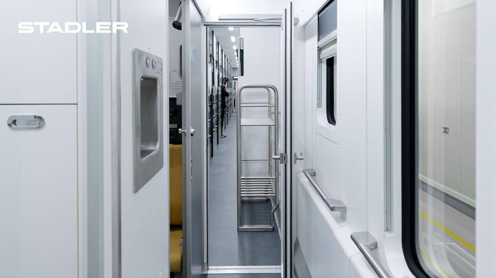 Новые плацкартные вагоны Штадлер Казахстан - Sputnik Казахстан, 1920, 08.12.2025