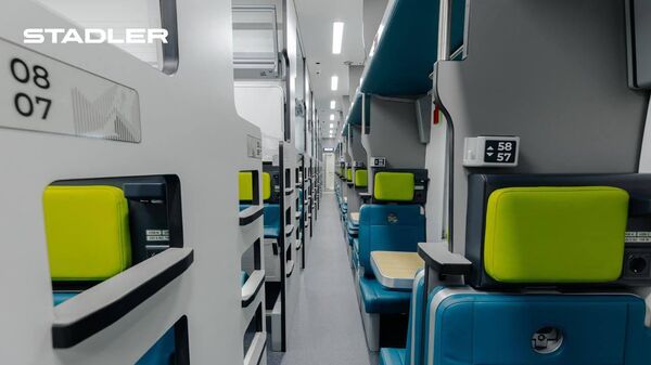 Новые плацкартные вагоны Штадлер Казахстан - Sputnik Казахстан