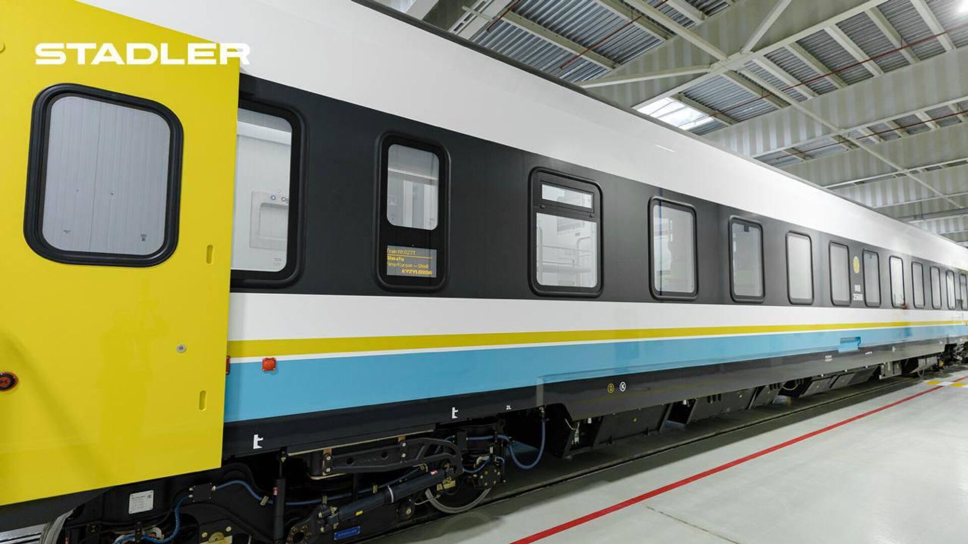 Новые плацкартные вагоны Штадлер Казахстан - Sputnik Казахстан, 1920, 08.12.2025