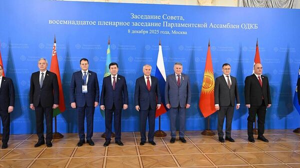 Главы парламентских делегаций стран-участниц ОДКБ  - Sputnik Казахстан