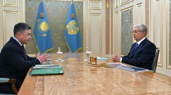 Мемлекет басшысы Ұлттық банк төрағасы Тимур Сүлейменовті қабылдады - Sputnik Қазақстан