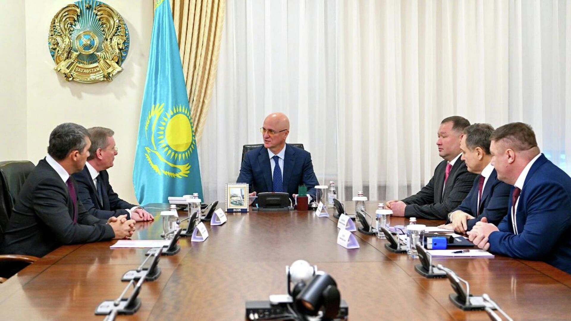 Церемония подписания соглашения о сотрудничестве между АО Усть-Каменогорский арматурный завод и АО Каспийский Трубопроводный Консорциум–К в Астане - Sputnik Казахстан, 1920, 10.12.2025