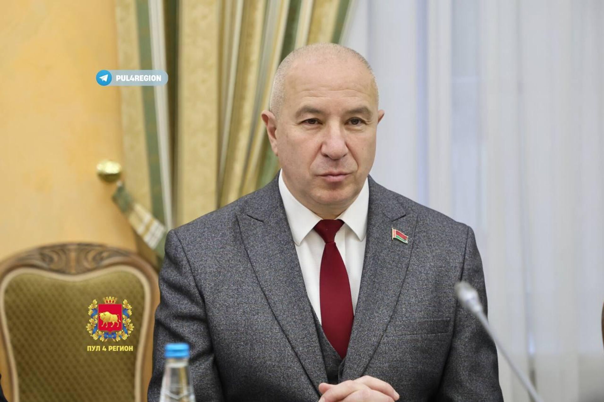 Посол Казахстана в Беларуси Тимур Жаксылыков встретился с председателем Гродненского облисполкома Юрием Караевым - Sputnik Казахстан, 1920, 11.12.2025