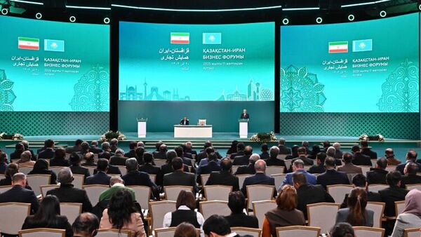 Қасым-Жомарт Тоқаев Қазақстан-Иран бизнес форумына қатысты - Sputnik Қазақстан