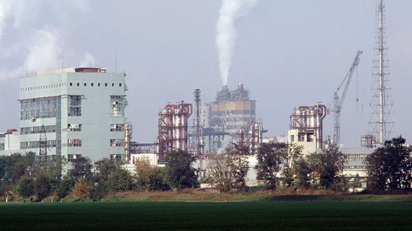 Черкасское производственное объединение Азот на Украине, архивное фото - Sputnik Казахстан