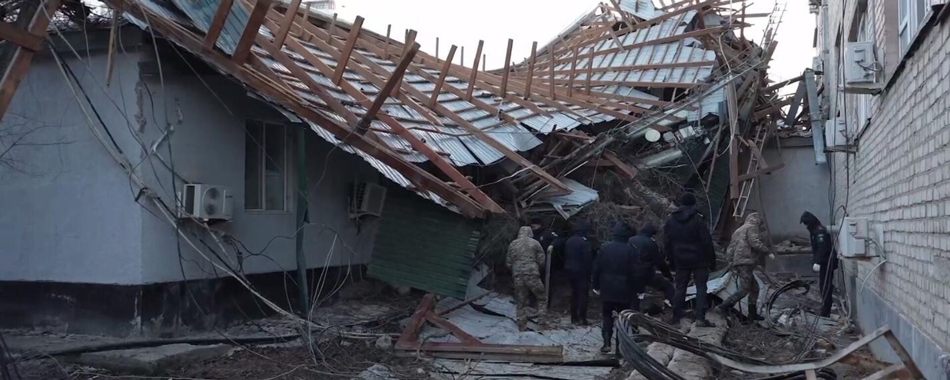 Последствия непогоды в Атырауской области - Sputnik Казахстан, 1920, 15.12.2025