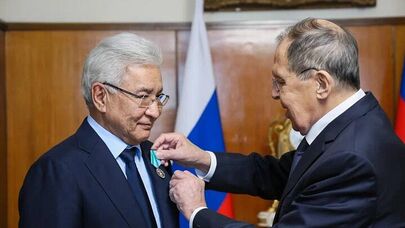 Министр иностранных дел Российской Федерации С.В.Лавров провел встречу с Генеральным секретарем Организации Договора о коллективной безопасности И.Н.Тасмагамбетовым