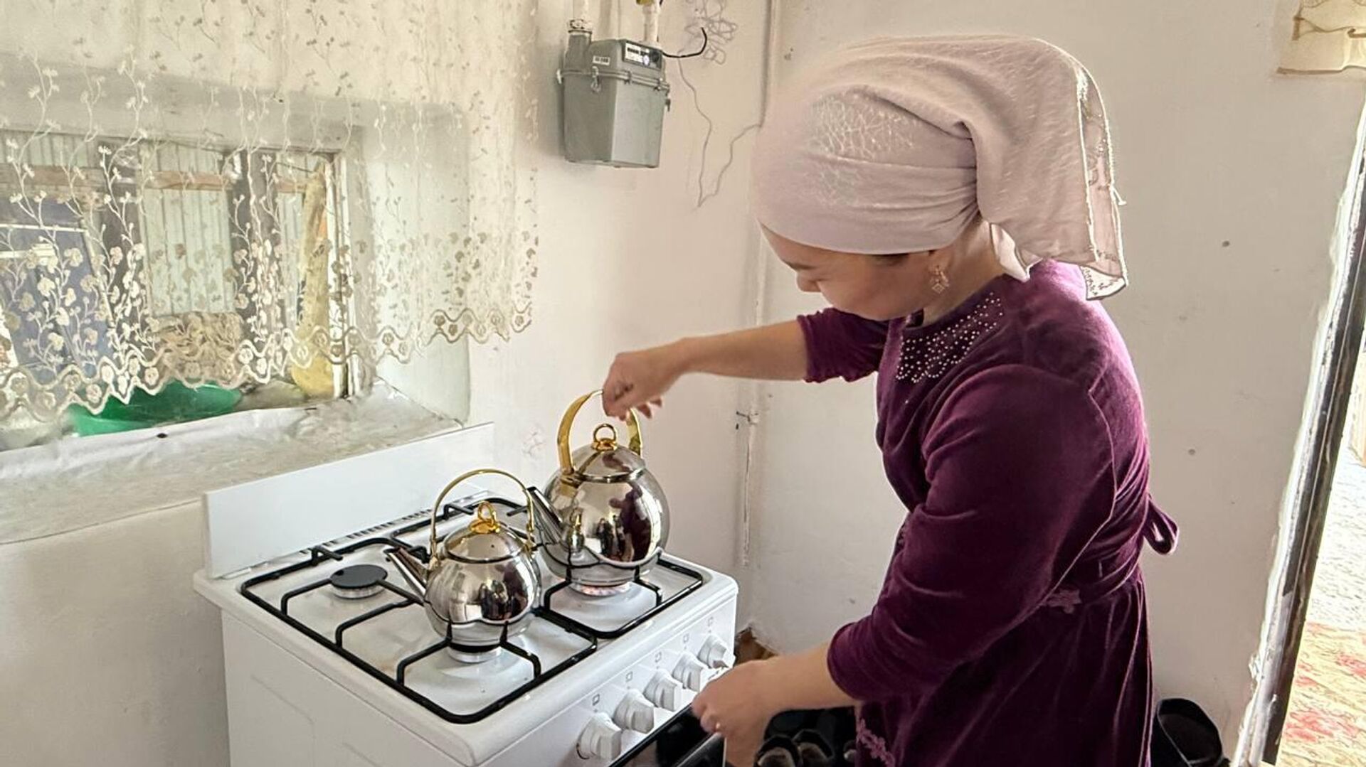 Газ дали в село Оймауыт в Актюбинской области  - Sputnik Казахстан, 1920, 18.12.2025