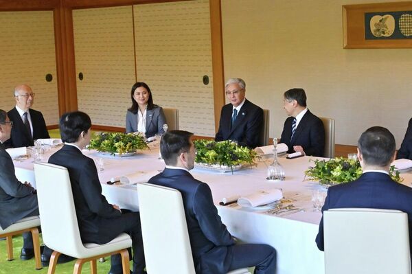 В честь Касым-Жомарта Токаева был дан официальный прием от имени императора Нарухито - Sputnik Казахстан