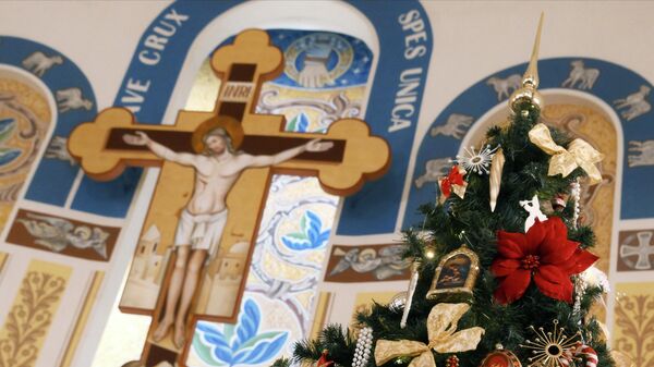 Празднование католического Рождества  - Sputnik Казахстан
