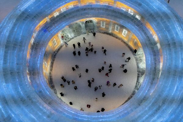 На территории парка используются технологические элементы. - Sputnik Казахстан