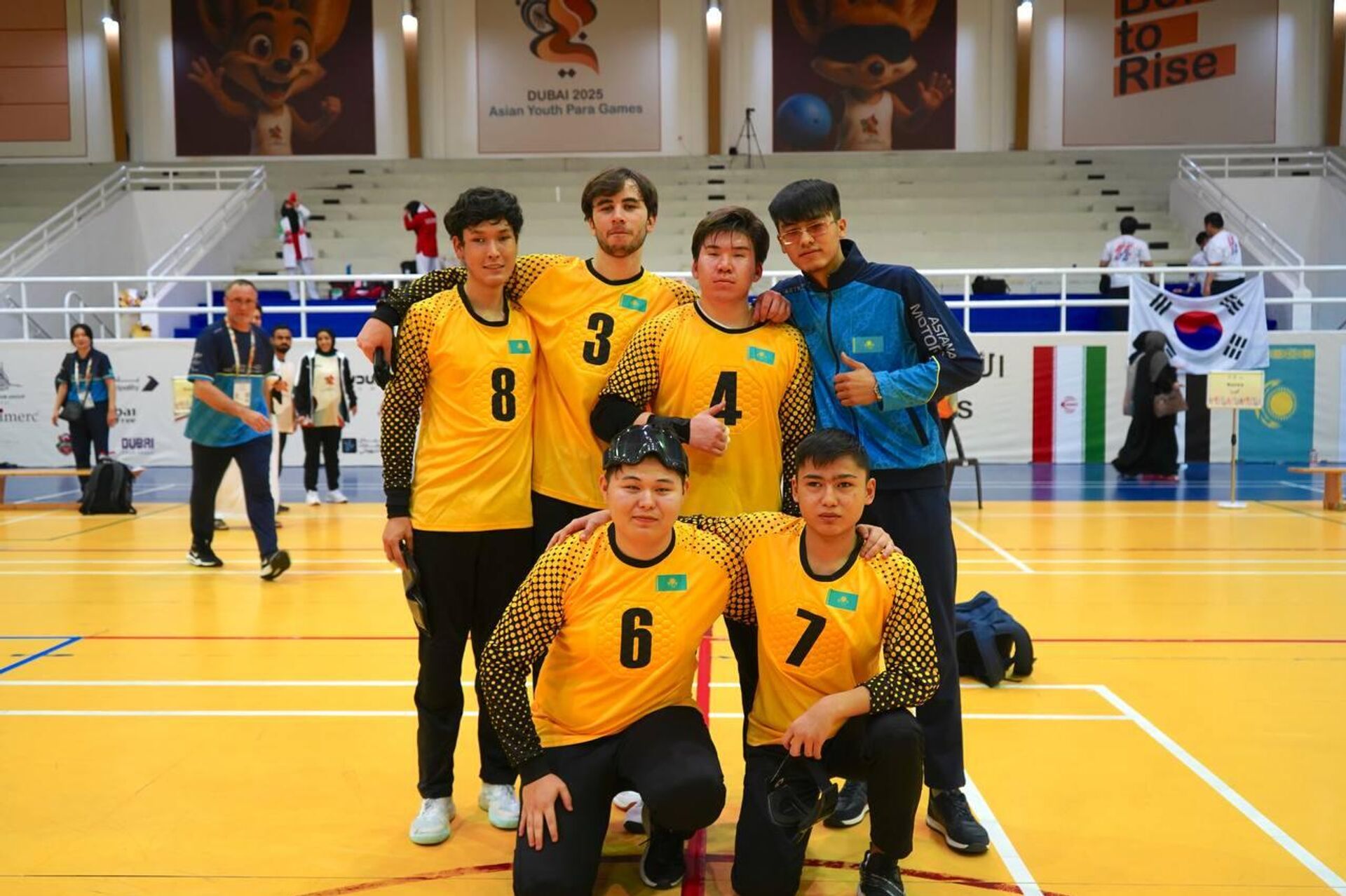 Сборная Казахстана по голболу на Юношеских V Азиатских Пара играх  - Sputnik Казахстан, 1920, 19.12.2025