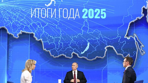 Итоги года с Владимиром Путиным - Sputnik Казахстан