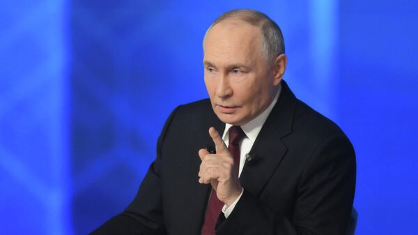 Президент РФ Владимир Путин - Sputnik Казахстан