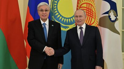Касым-Жомарт Токаев и Владимир Путин