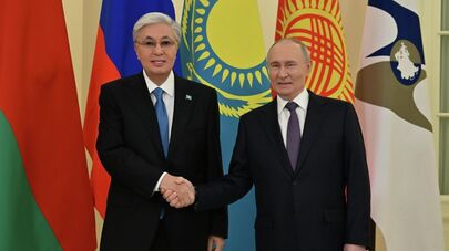 Касым-Жомарт Токаев и Владимир Путин