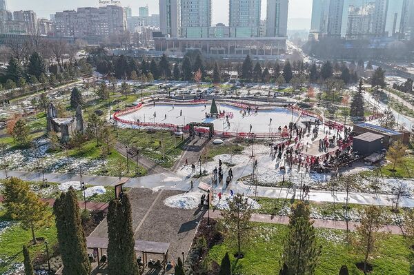 После решения о невозможности восстановить алматинскую резиденцию президента, на ее месте городские власти решили разбить парк - Sputnik Казахстан