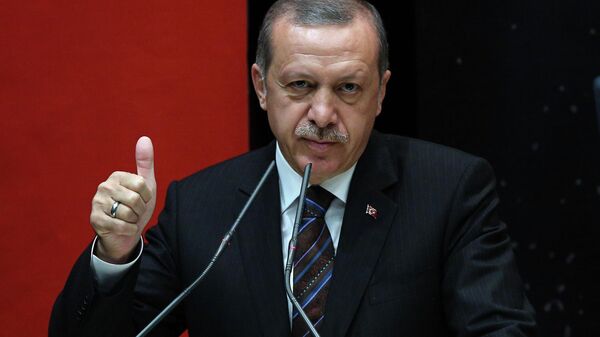 Премьер-министр Турции Реджеп Тайип Эрдоган - Sputnik Қазақстан
