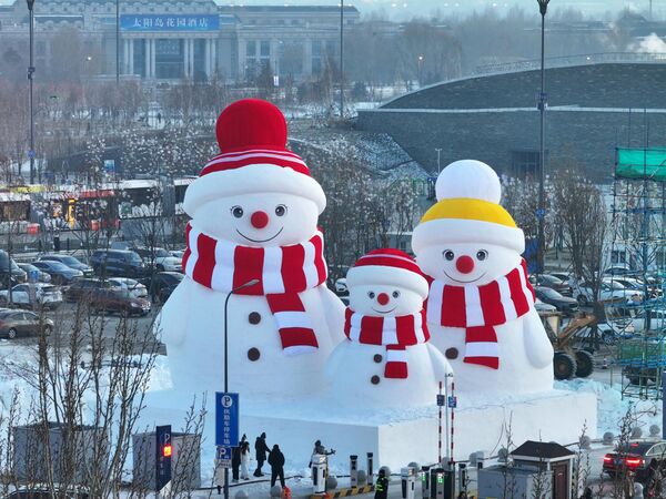 На протяжении ряда лет подряд Харбин удерживает ведущие позиции в рейтинге десяти лучших городов Китая в области зимнего туризма. - Sputnik Казахстан