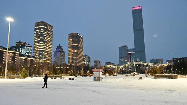 Новогодние виды Астаны - Sputnik Казахстан