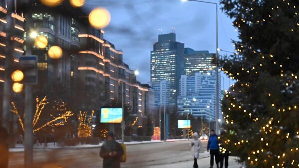 Новогодние виды Астаны - Sputnik Казахстан